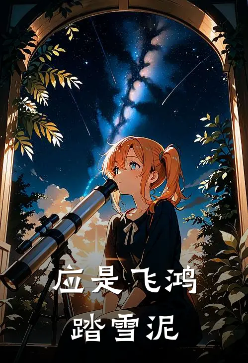 应是飞鸿踏雪泥