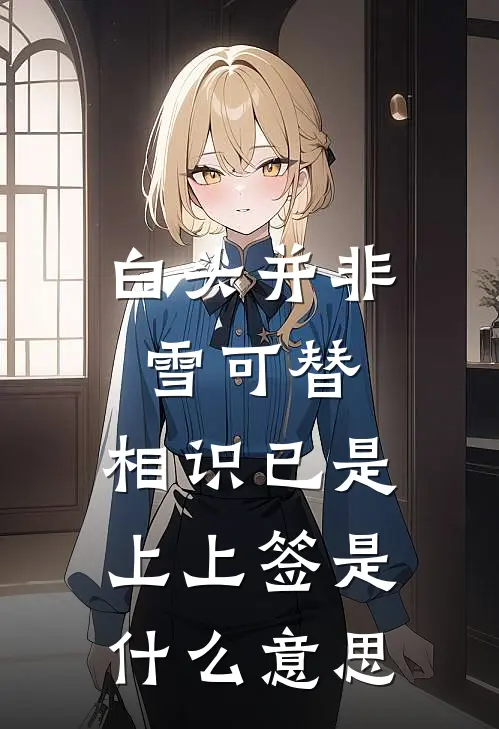 白头并非雪可替,相识已是上上签是什么意思