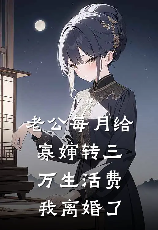 老公每月给寡婶转三万生活费，我离婚了