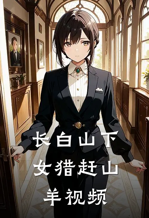 长白山下女猎赶山羊视频