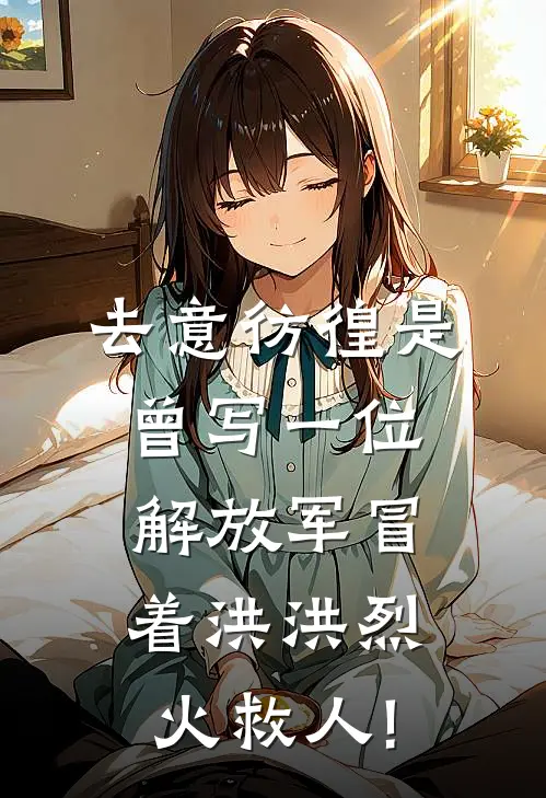 去意彷徨是曾写一位解放军冒着洪洪烈火救人!