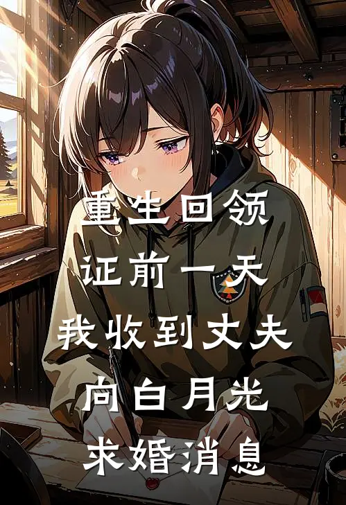 重生回领证前一天，我收到丈夫向白月光求婚消息